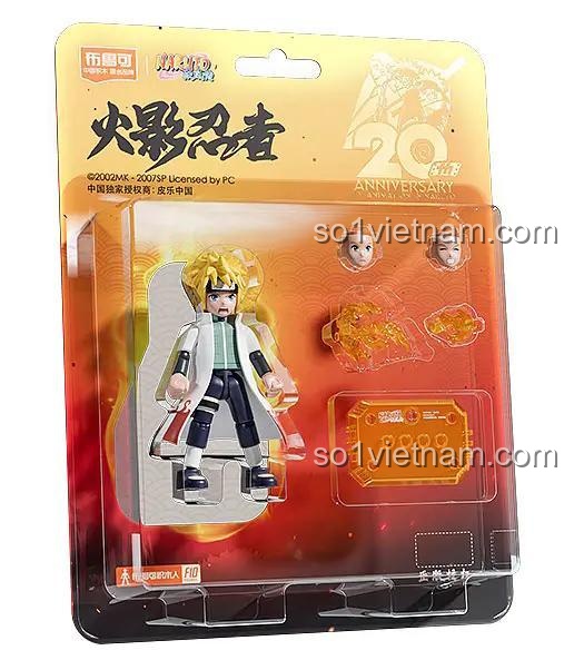 Mô hình Naruto Minato Namikaze phiên bản kỷ niệm 20 năm trong hộp