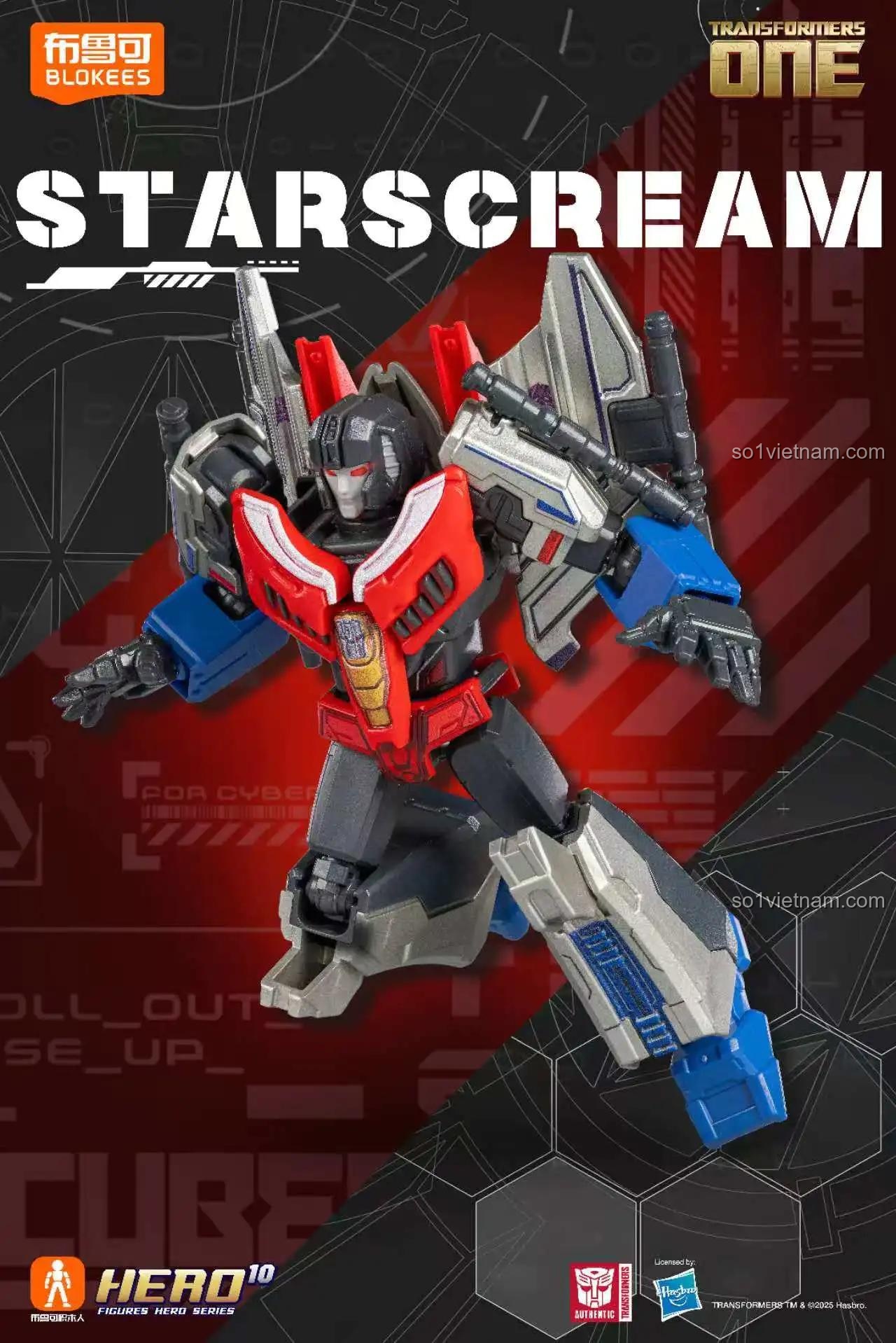 Figure Transformers Series 7 Soundwave BLOKEES 71107, bộ đồ chơi Transformers Galaxy Version cho bé trai 10 tuổi.