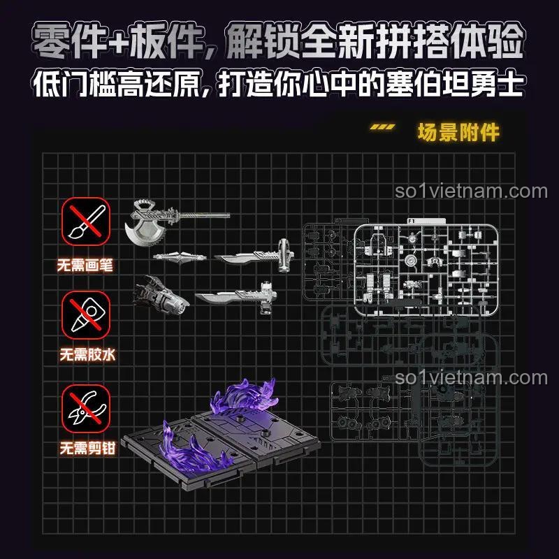 Phụ kiện đi kèm robot Nemesis Prime, đồ chơi lắp ráp Transformers, bộ đồ chơi cho bé trai 12 tuổi, có đèn LED và âm thanh, cử động toàn thân, giá tốt