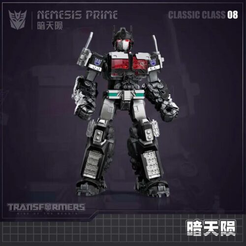 Mô hình robot Nemesis Prime màu đen, đồ chơi lắp ráp Transformers, bộ đồ chơi cho bé trai 12 tuổi, có đèn LED và âm thanh, cử động toàn thân, giá tốt