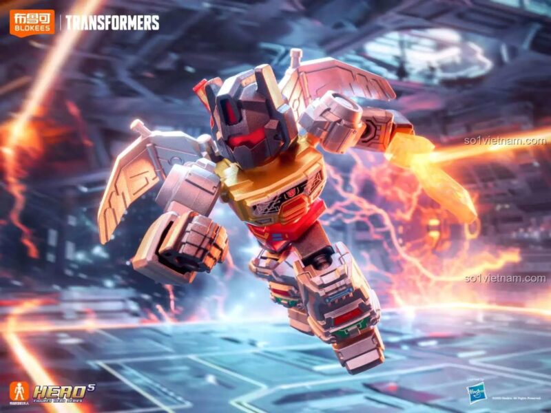 Mô hình Transformers BLOKEES71304 Grimlock chất lượng cao cho bé trai 8 tuổi