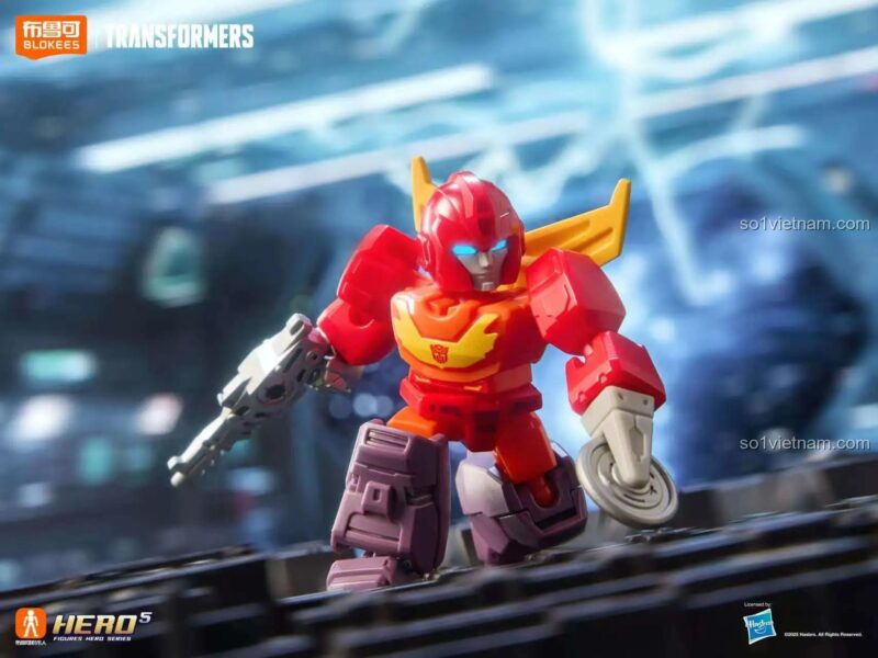 bộ đồ chơi Transformers Đại Tập Kết Hot Rod chất lượng cao cho bé trai 8 tuổi
