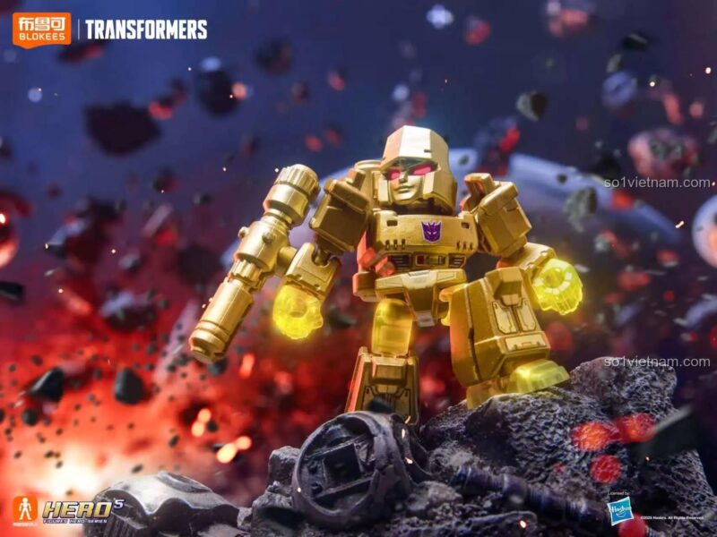 Người máy biến hình Transformers 71304 Megatron vàng giá rẻ cho bé trai 8 tuổi