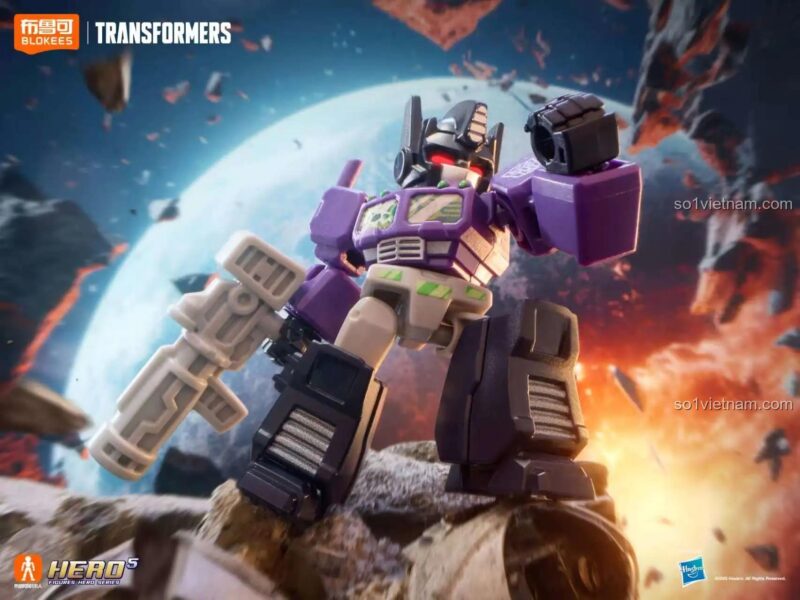 Mô hình Transformers BLOKEES Nemesis Prime chất lượng tốt cho bé trai 8 tuổi