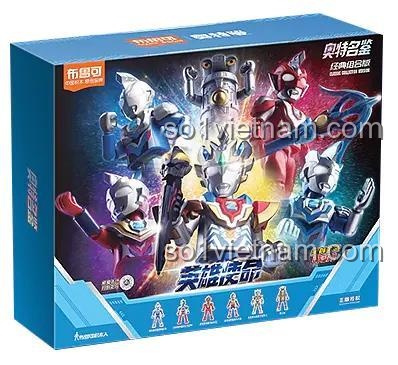Hộp bộ lắp ghép BLOKEES 73003 Tuyển Tập Ultraman: Sứ Mệnh Anh Hùng, chất lượng cao, đáng tiền cho bé trai