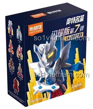 Đồ chơi mô hình BLOKEES 73207 Ultraman SV-07 Thời Khắc Quyết Chiến, bộ lắp ghép Ultraman Shining Edition có đèn LED, khớp nối linh hoạt, dành cho bé trai 9 tuổi, giá tiết kiệm.