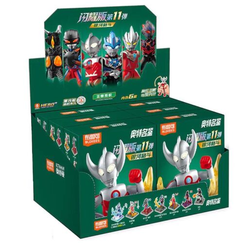 Hộp sản phẩm BLOKEES Ultraman 73211 - Bộ Lắp Ghép Nhân Vật Ultraman Galaxy Fight Shining Edition Vol. 11