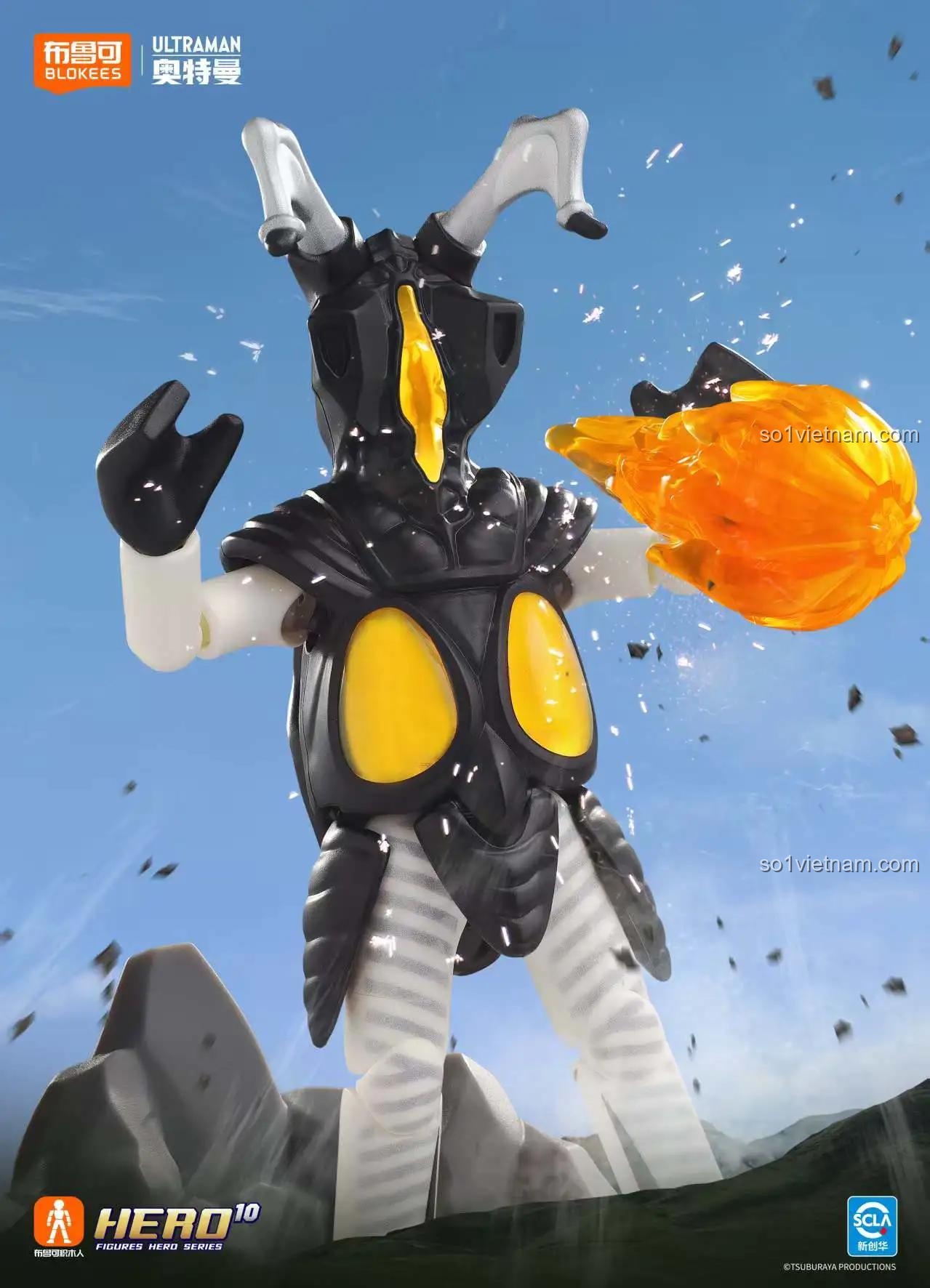 Nhân vật Ultraman trong BLOKEES 73211 - Bộ Lắp Ghép Nhân Vật Ultraman Galaxy Fight Shining Edition Vol. 11