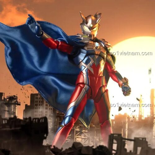 đồ chơi mô hình Ultraman Zero BLOKEES 73306, bộ lắp ghép Ultraman Zero Ultimate, figure Ultraman Zero Ultimate với khớp cử động linh hoạt, phù hợp con trai 14 tuổi, giá tiết kiệm