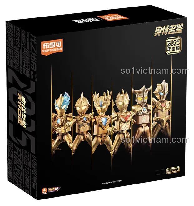Hộp sản phẩm Bộ Sưu Tập Ultraman 2025 Phiên Bản Đặc Biệt 布鲁可BLOKEES 73325, hộp đồ chơi Ultraman, hộp figure Ultraman, hộp nhân vật hành động Ultraman, hộp bộ đồ chơi Ultraman, hộp bộ lắp ghép Ultraman