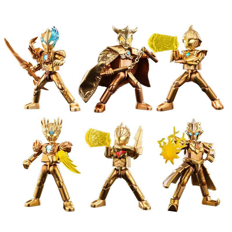 Bộ Sưu Tập Ultraman 2025 Phiên Bản Đặc Biệt 布鲁可BLOKEES 73325, 6 nhân vật Ultraman mạ vàng, figure Ultraman, đồ chơi mô hình Ultraman, nhân vật hành động Ultraman, bộ đồ chơi Ultraman, bộ lắp ghép Ultraman, giá tốt, chất lượng cao