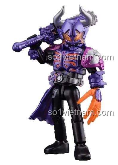 Figure Kamen Rider Buffa Zombie Form BLOKEES 74201, siêu nhân Kamen Rider mạnh mẽ, đồ chơi mô hình có khớp nối, phù hợp bé trai 10 tuổi.