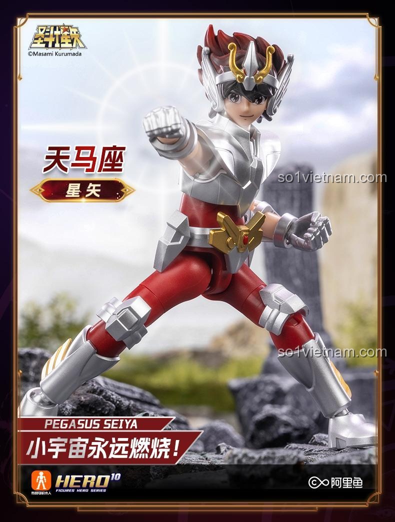 Các nhân vật Saint Seiya Galaxy Version 75001 với bộ giáp