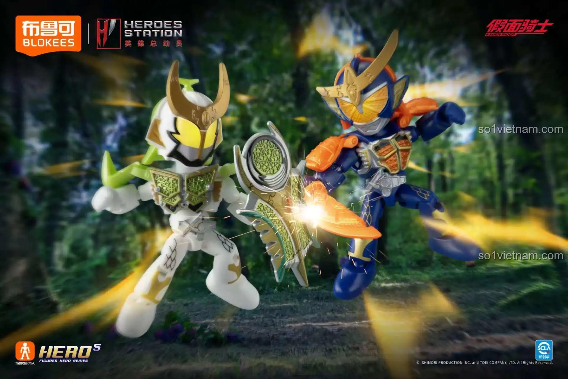 Bộ lắp ghép Siêu nhân 202, BLOKEES Biệt đội anh hùng cho bé trai 6 tuổi, siêu tiết kiệm