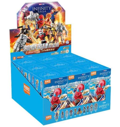 Bộ đồ chơi BLOKEES 81112 Bộ Sưu Tập Siêu Anh Hùng Marvel giá tốt, hộp trưng bày nhân vật Marvel cho bé trai 9 tuổi.