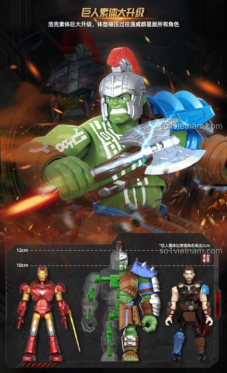 Phụ kiện của Iron Man Mark 46 từ bộ BLOKEES 81114