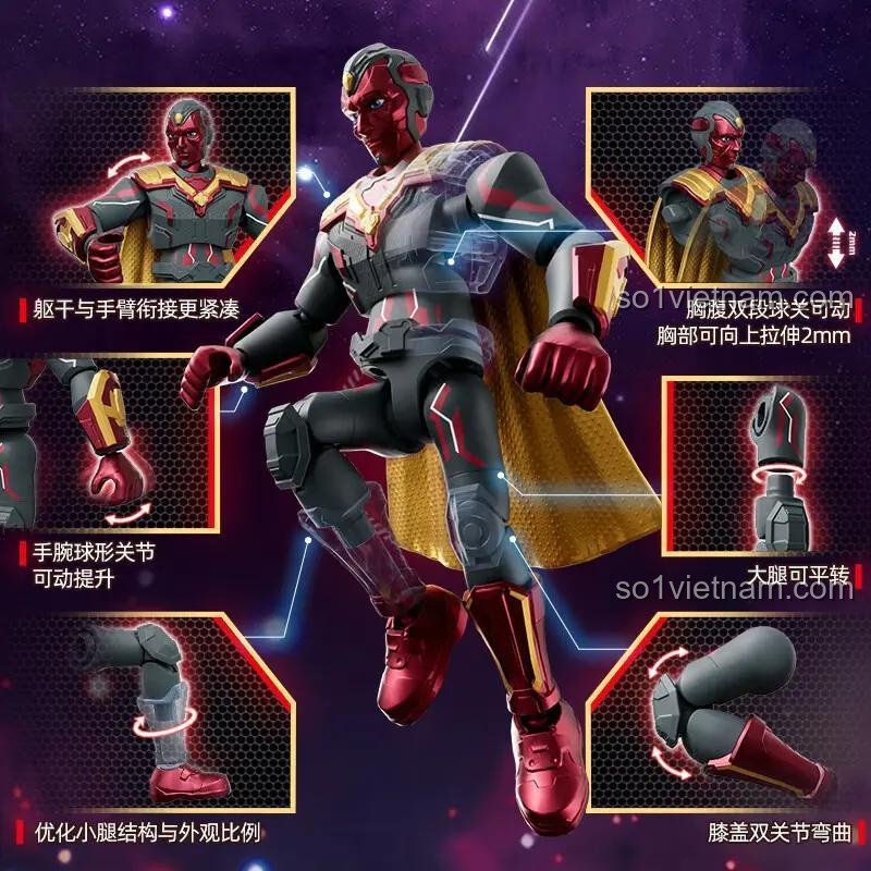 Phụ kiện của Iron Man Mark 6 từ bộ BLOKEES 81114