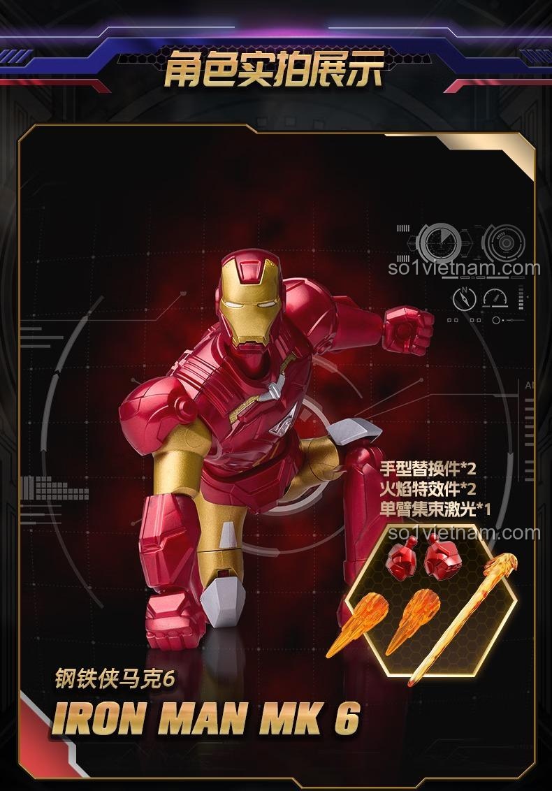 Tư thế của Ultron từ bộ BLOKEES 81114