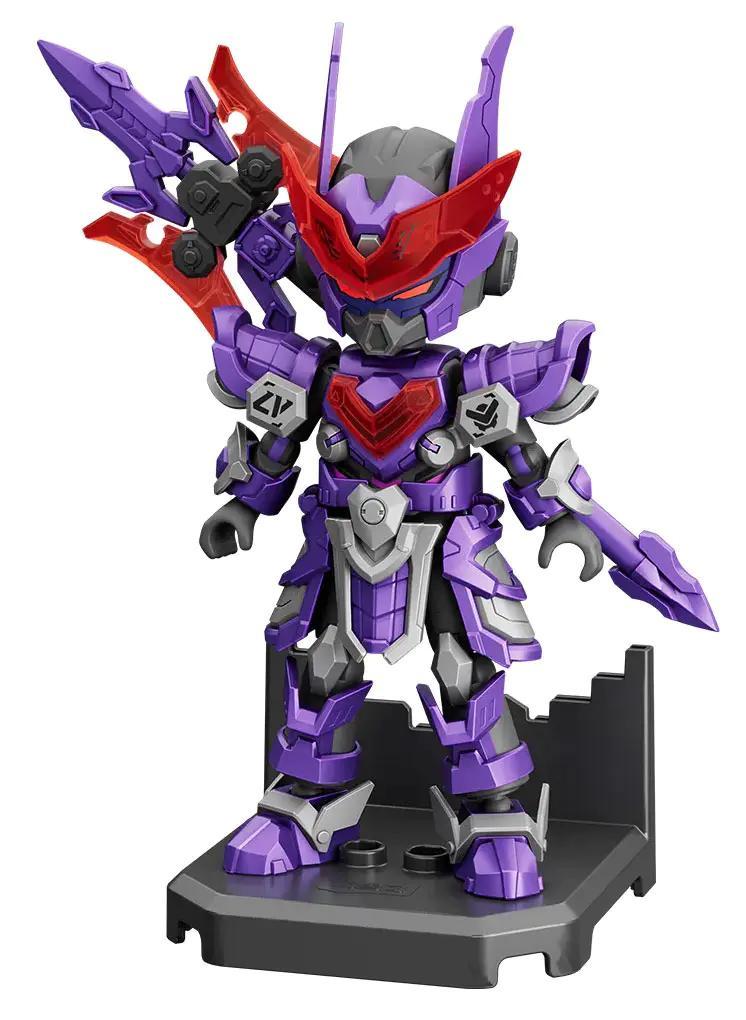 Mô hình robot Lữ Bố AMV-17 phiên bản chiến đấu, bộ lắp ghép Anh Hùng Vô Hạn 85024, đồ chơi mô hình cho bé trai 10 tuổi, thiết kế giáp độc đáo, khớp nối linh hoạt, vũ khí đặc trưng, giá tốt