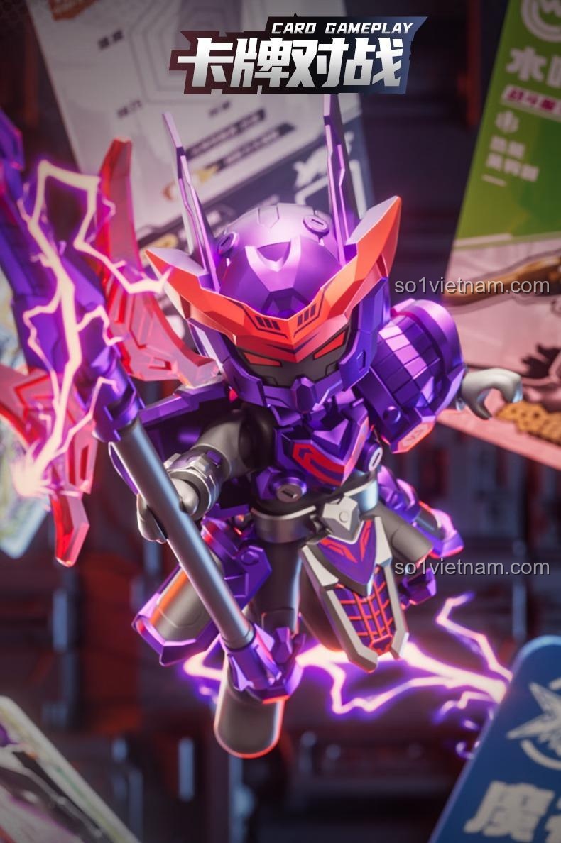 Tỉ lệ 1:108 của nhân vật Thiên Giáp Ngự Giáp trong bộ sưu tập Anh Hùng Vô Hạn Phiên Bản Tinh Quang Đợt 5: Tướng Quân Tranh Bá của 布鲁可BLOKEES, mã 85036