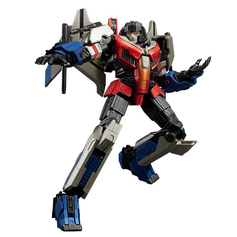 Transformers Beyond Edition CC16 Movie ONE Starscream robot biến hình, đồ chơi robot Transformer, figure Transformer, mô hình Transformers, màu đỏ, xám, xanh dương, đen, trắng, 12.6cm, có đèn LED, mắt và ngực phát sáng, cánh gập mở hai nấc, khớp nối linh hoạt, cho bé trai 12 tuổi
