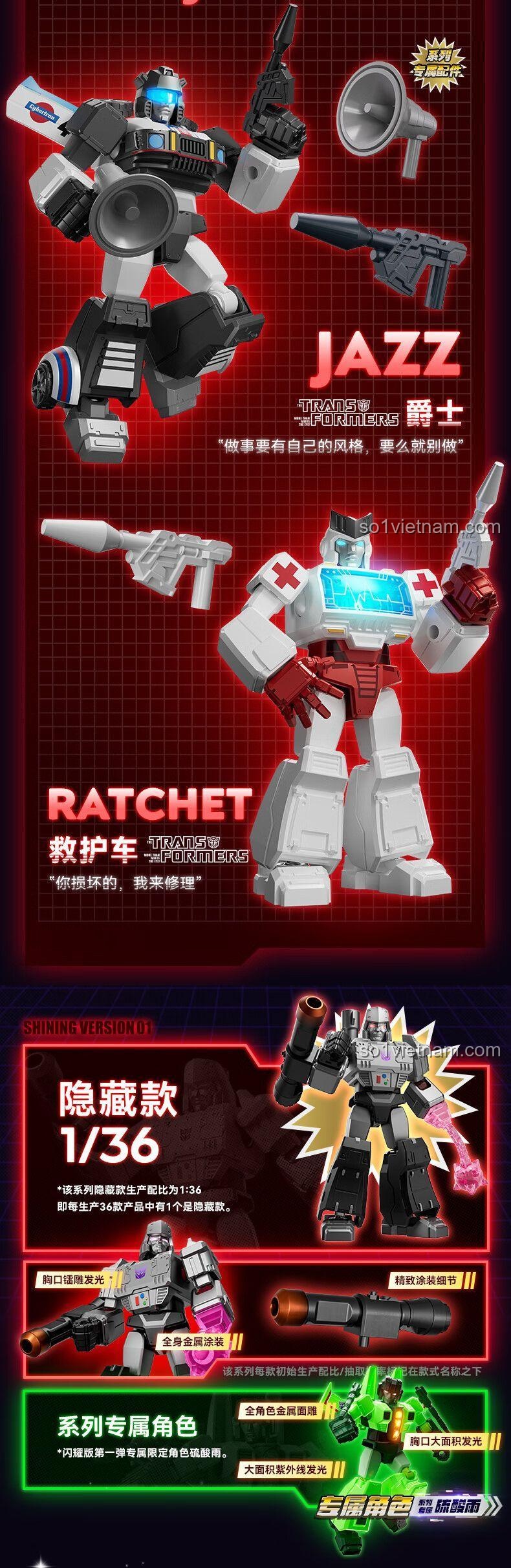 Robot Ratchet Transformer Shining Version - Tập 1 của布鲁可BLOKEES