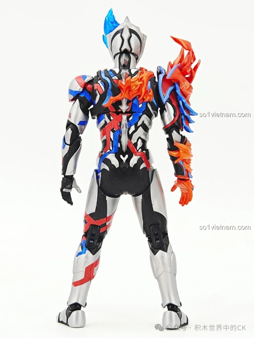 Khung xương cơ bản của mô hình Ultraman Blazar Giáp Pháp Đức BLOKEES