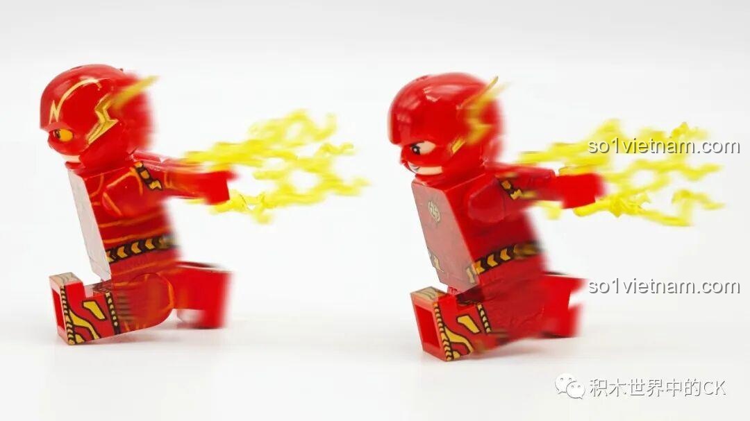 Chi tiết cận cảnh nhân vật The Flash trong bộ G0123