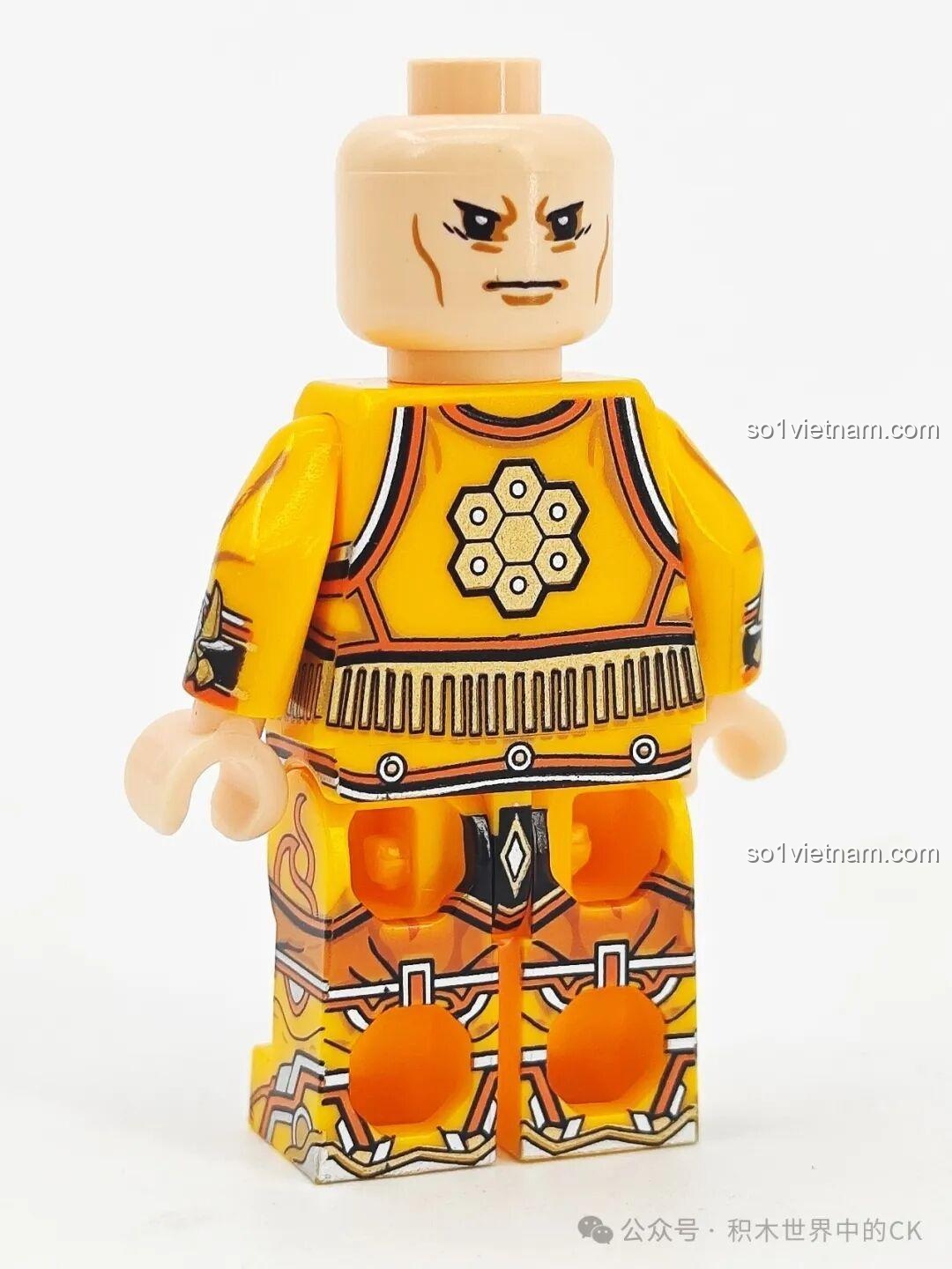 Phụ kiện của nhân vật Kim Giác Đại Vương trong bộ đồ chơi lắp ráp