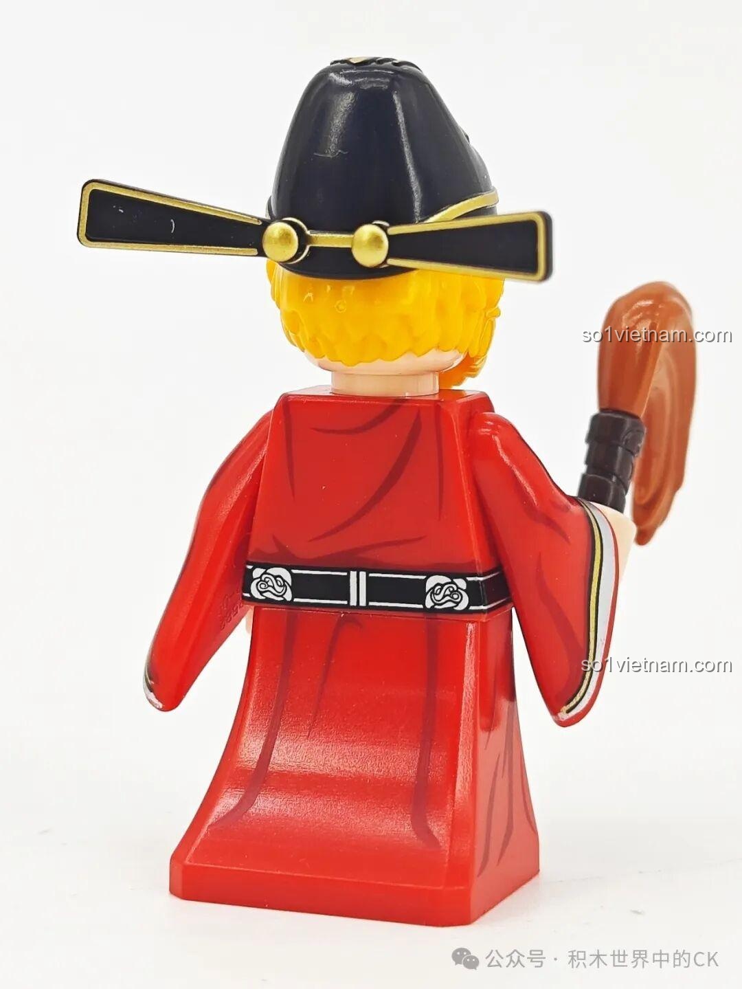 Cận cảnh nhân vật Quy Thừa Tướng trong bộ đồ chơi lắp ráp