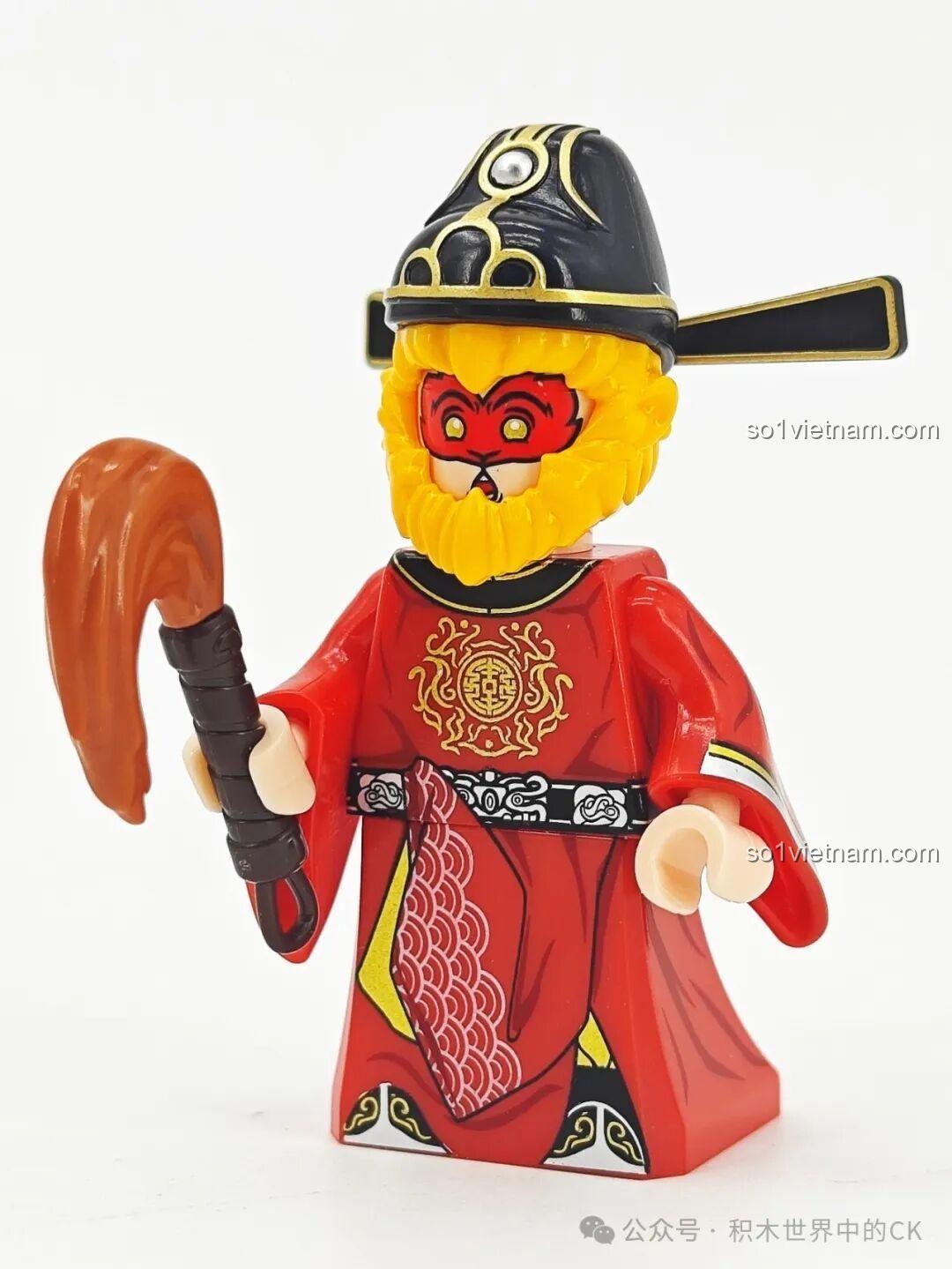 Mặt trước nhân vật Quy Thừa Tướng trong bộ đồ chơi lắp ráp