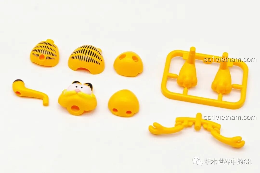 Các mảnh ghép và phụ kiện của mẫu tủ lạnh Garfield