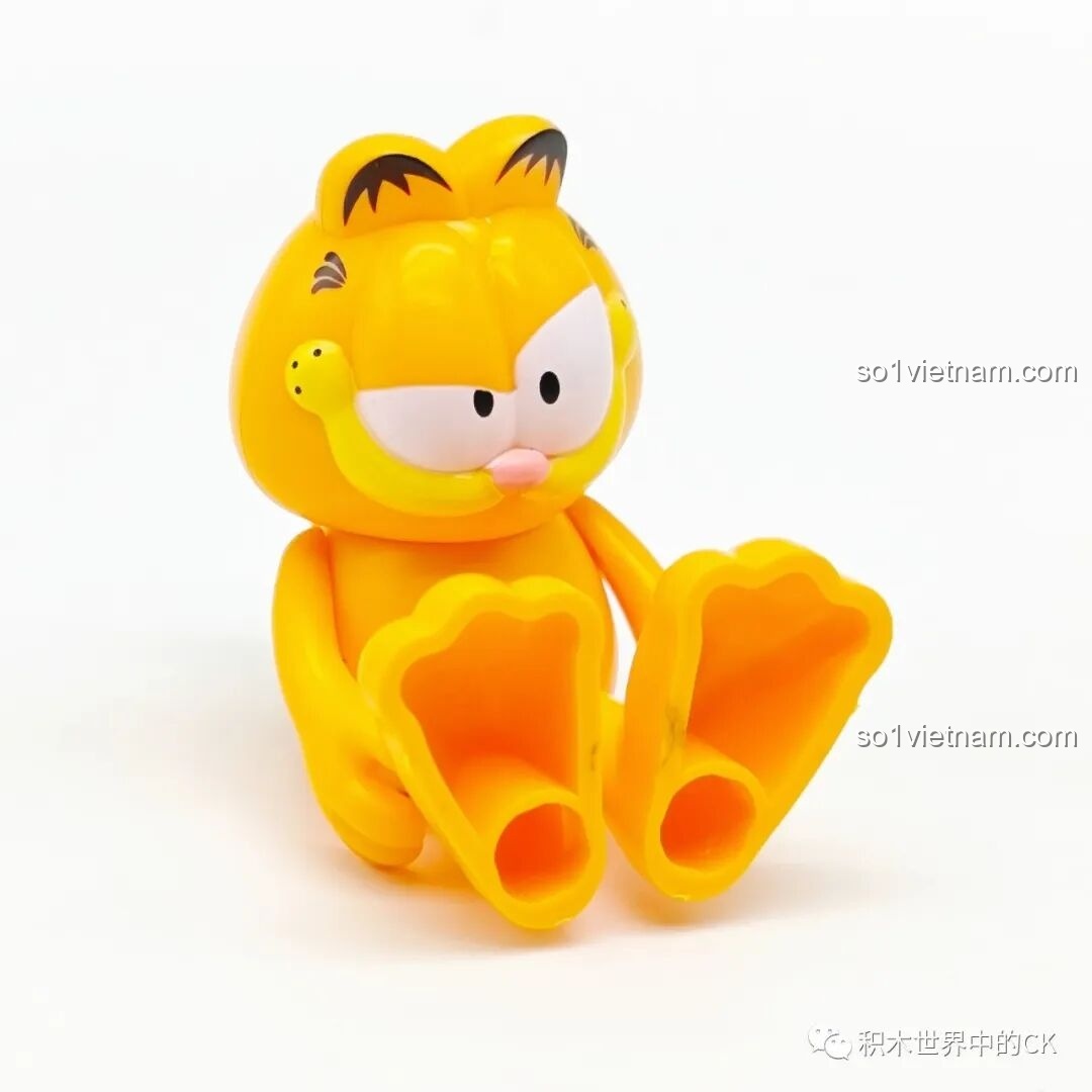 Mô hình bắp rang bơ Garfield Sluban hoàn chỉnh