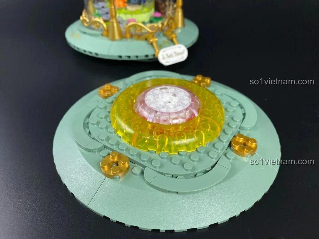 Mô hình Đồng Hồ Cát Hoàng tử bé Pantasy 86301 hoàn chỉnh, nhìn từ phía trước.
