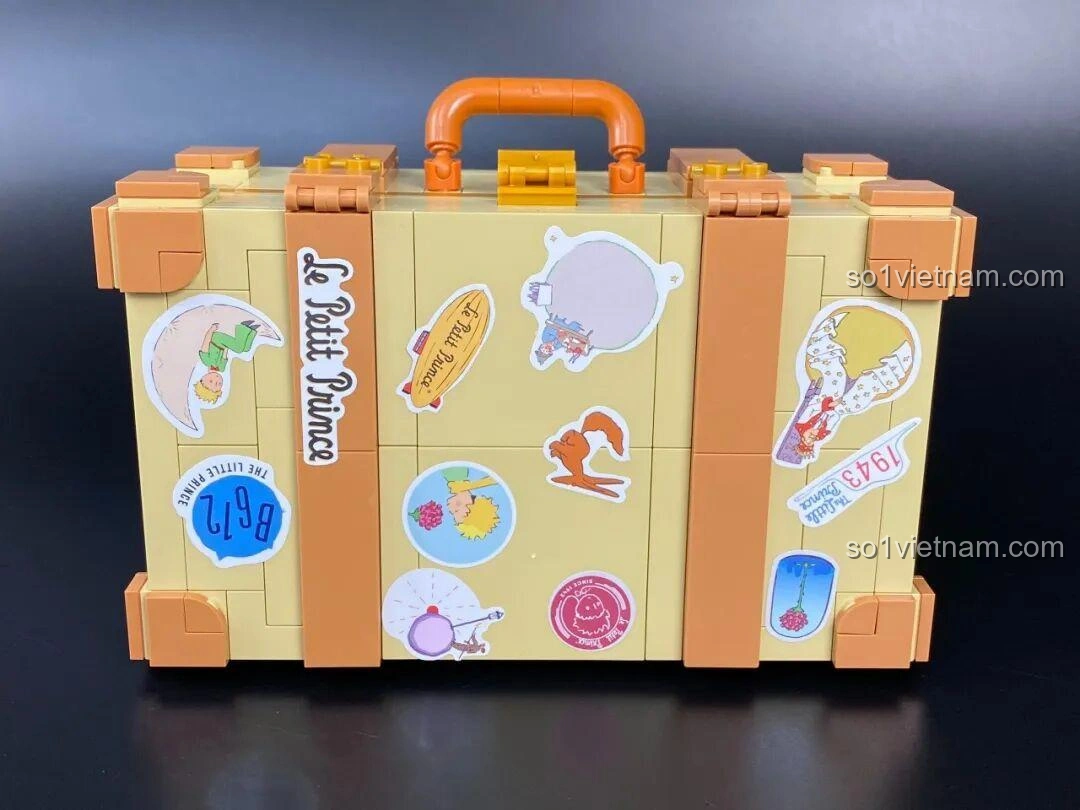 Cả hai mô hình Đồng Hồ Cát 86301 và Vali 86311 của Hoàng tử bé Pantasy đã hoàn chỉnh.