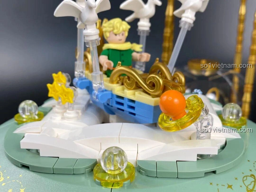 Chi tiết các túi mảnh ghép và sách hướng dẫn của bộ Vali 86311.