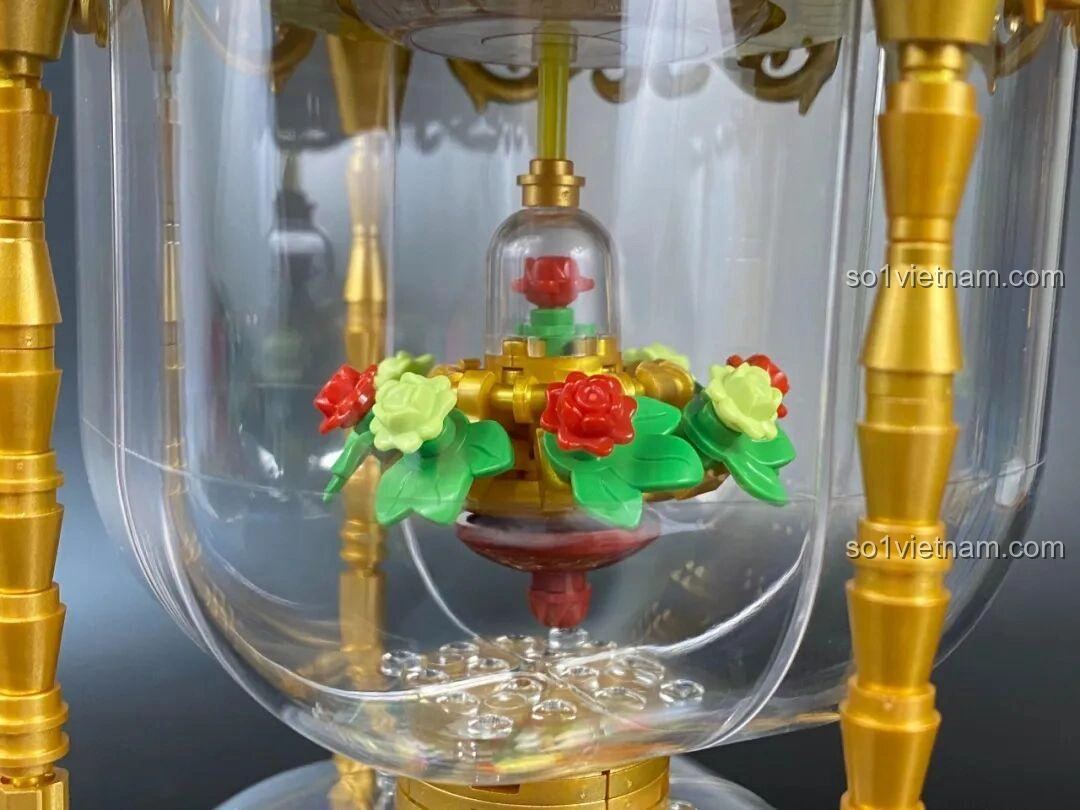 Sách hướng dẫn lắp ráp bộ Vali Hoàng tử bé Pantasy 86311, bìa ngoài đẹp mắt.