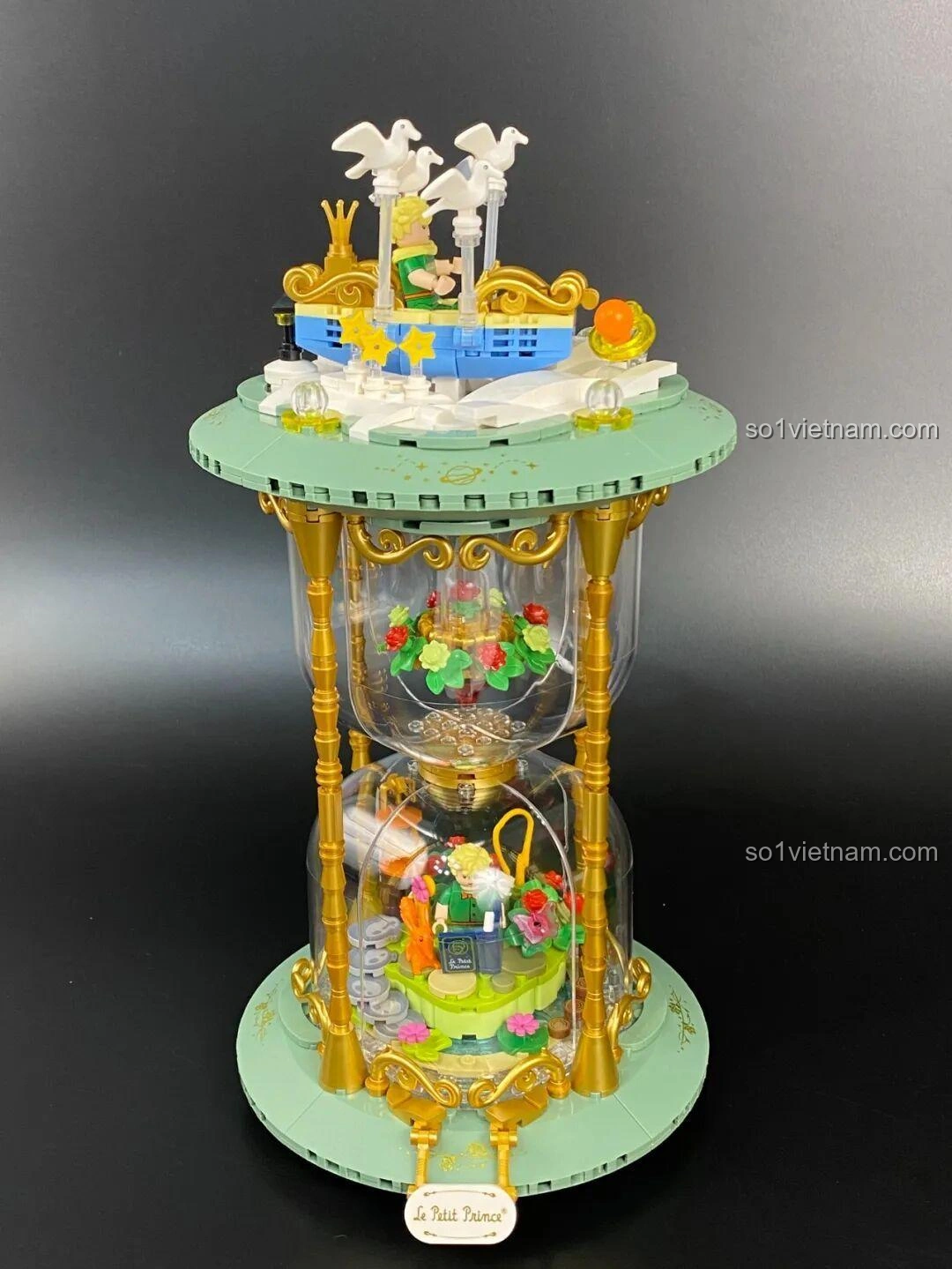 Chi tiết các sticker hình Hoàng tử bé và các biểu tượng trong câu chuyện, dùng cho bộ Vali 86311.