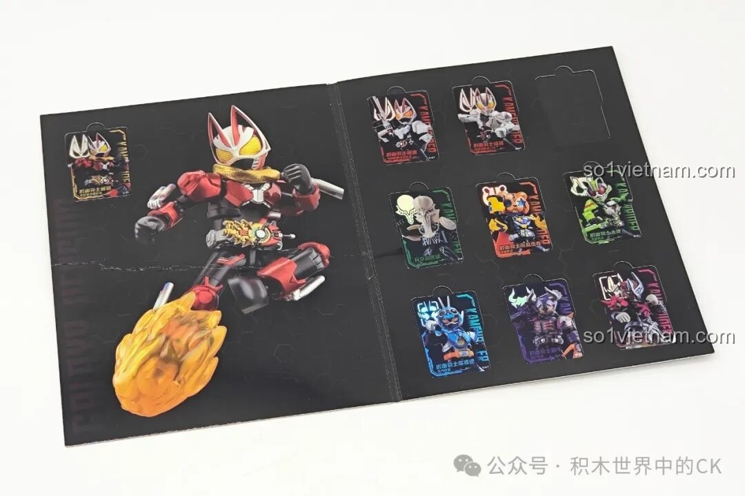 Toàn cảnh dàn Kamen Rider ấn tượng từ bộ lắp ghép BLOKEES Sao Sáng.