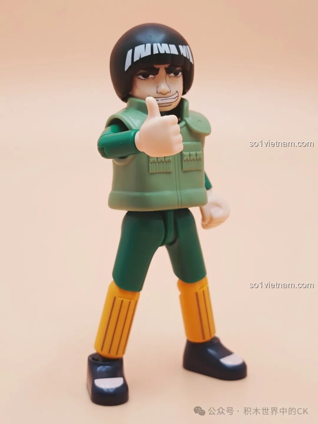 Lắp ráp phần thân và trang phục của Naruto