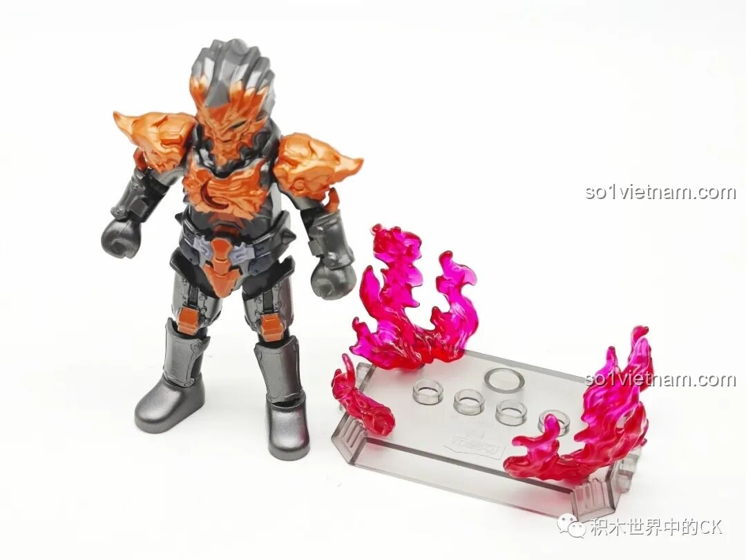 Tất cả các mô hình Ultraman sau khi lắp ráp