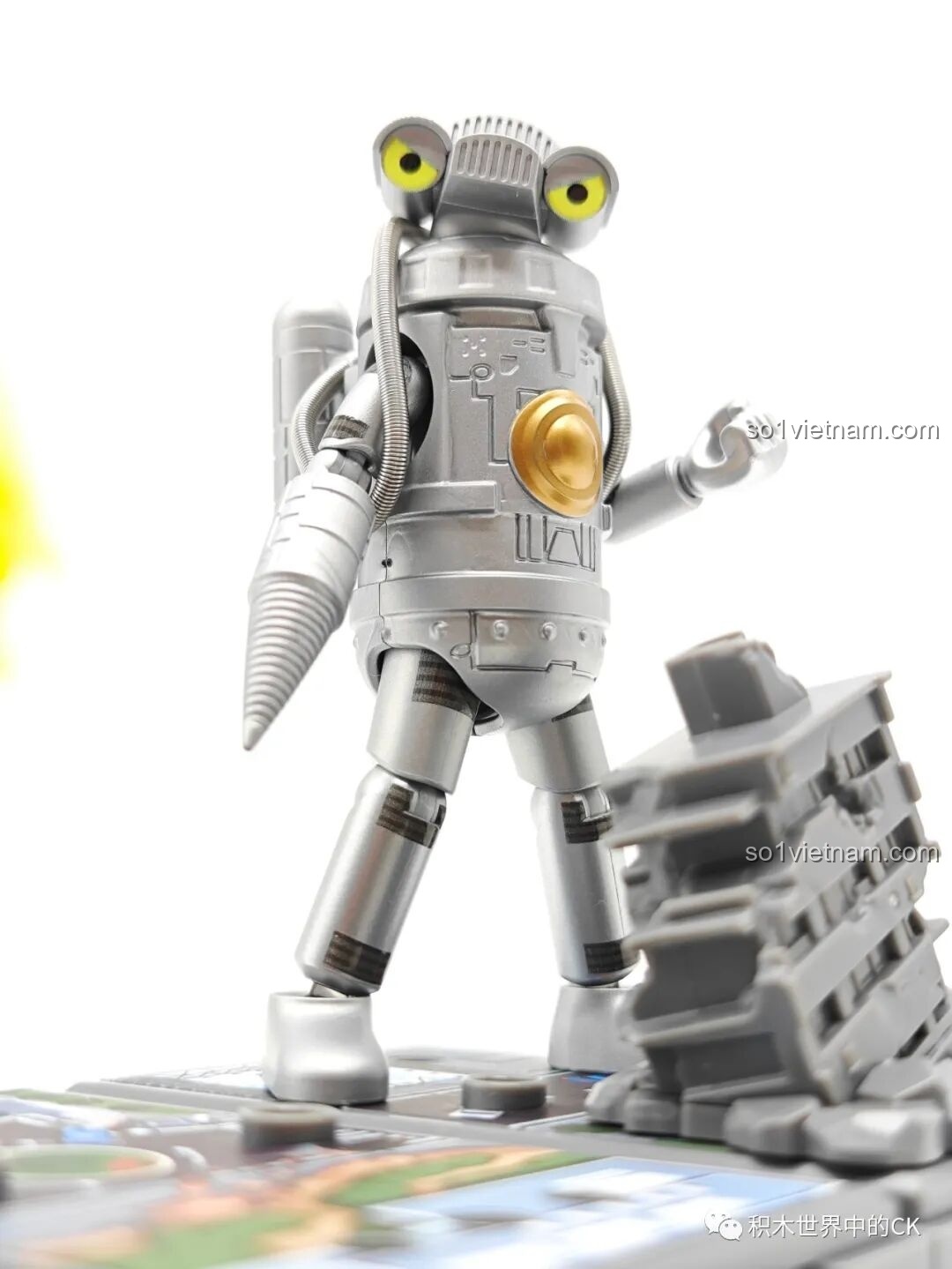 Cảnh quan thành phố sau khi lắp ghép