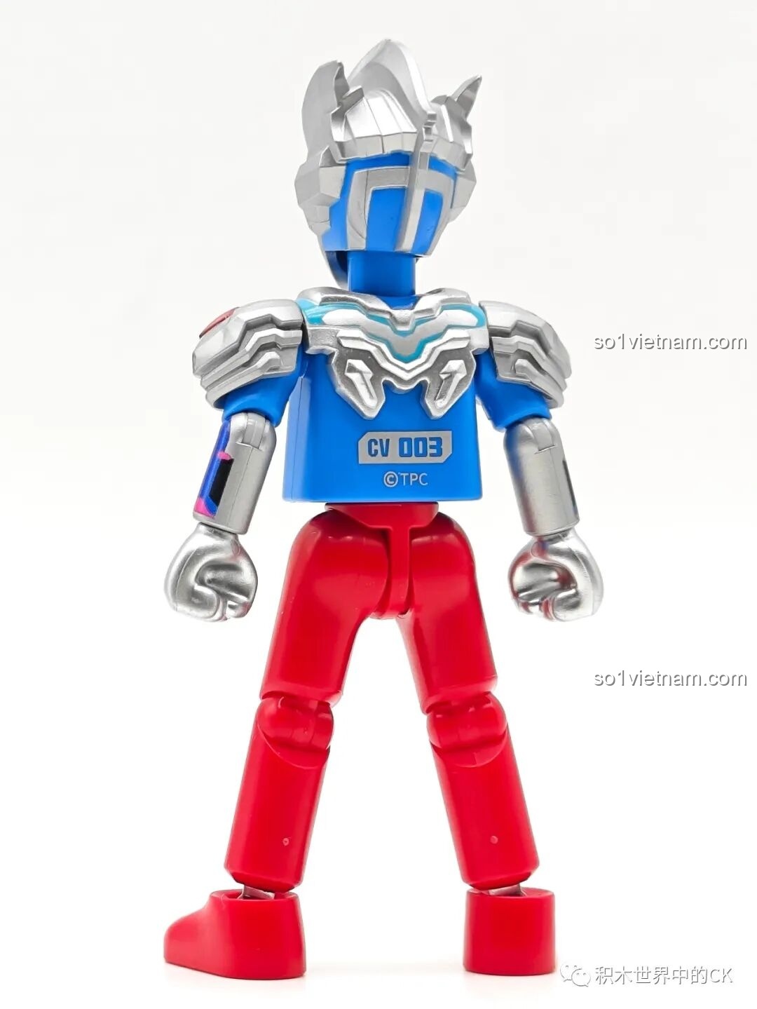 Space Sevenger sau khi lắp ráp xong phần trước