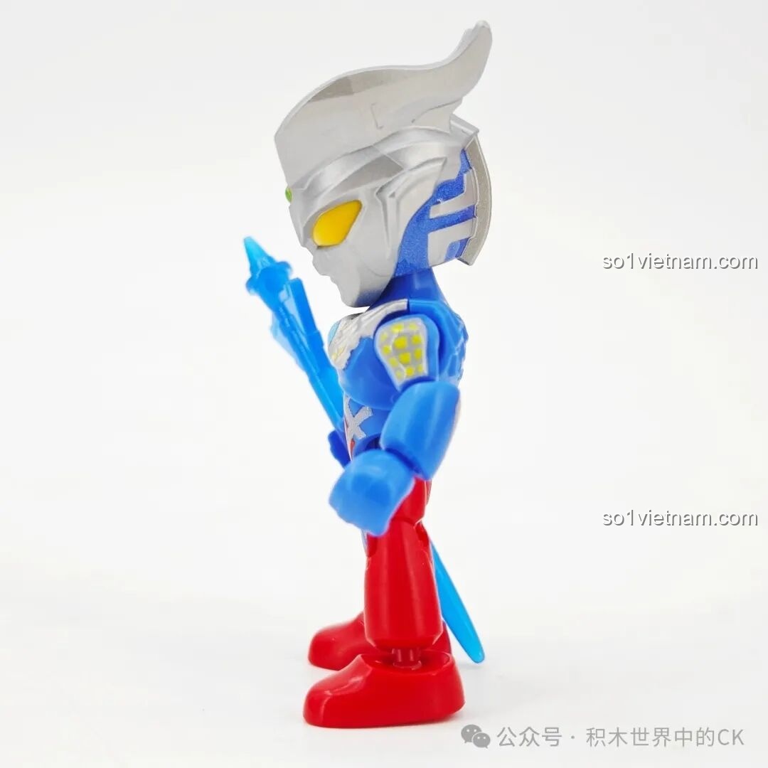 Cận cảnh mô hình Gokai Oh từ bộ lắp ráp Anh Hùng Tổng Động Viên