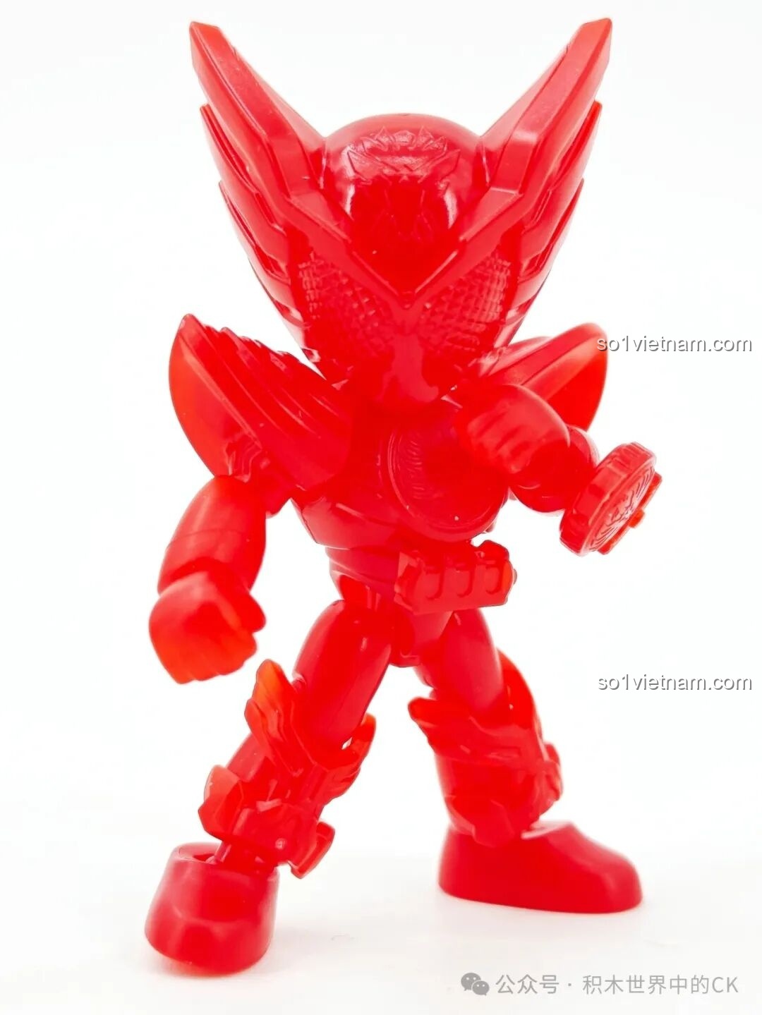 Mô hình Kamen Rider W (Cyclone Joker) tạo dáng từ bộ lắp ráp Anh Hùng Tổng Động Viên