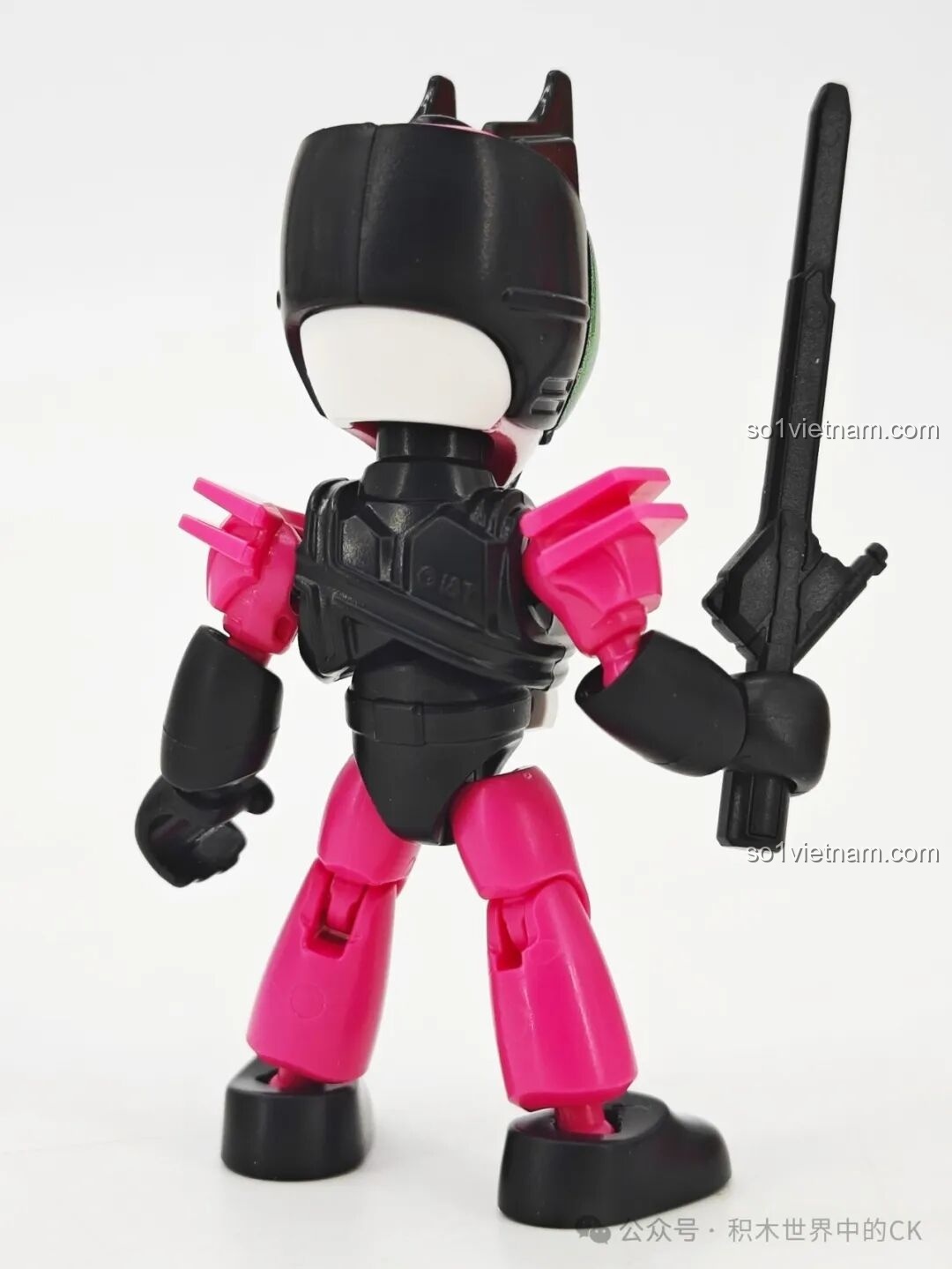 Mô hình Kamen Rider W (Fang Joker) đã lắp ráp từ bộ Anh Hùng Tổng Động Viên