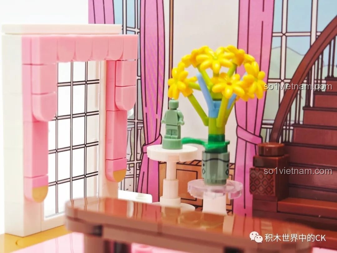 Hoàn thành mẫu Phòng nghỉ nghệ sĩ của bộ lắp ráp Pop Team Epic FUNIFY W8010