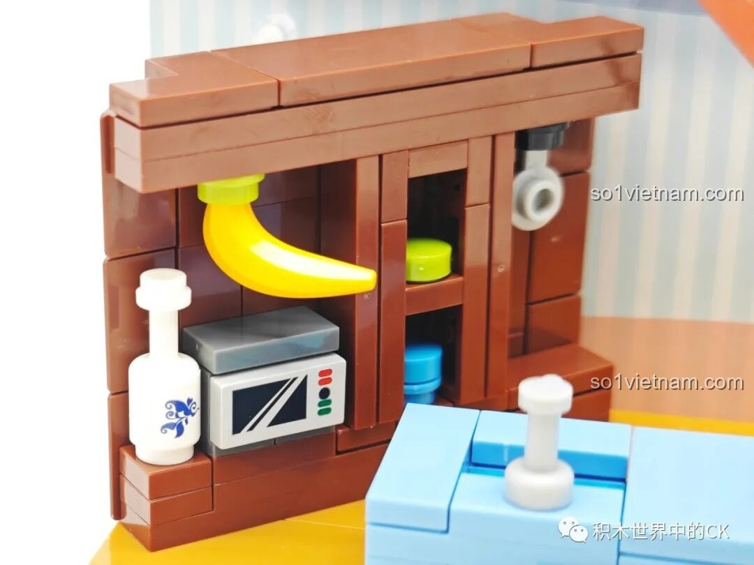 Bộ lắp ráp Phòng nghỉ Pop Team Epic FUNIFY W8010 với sofa