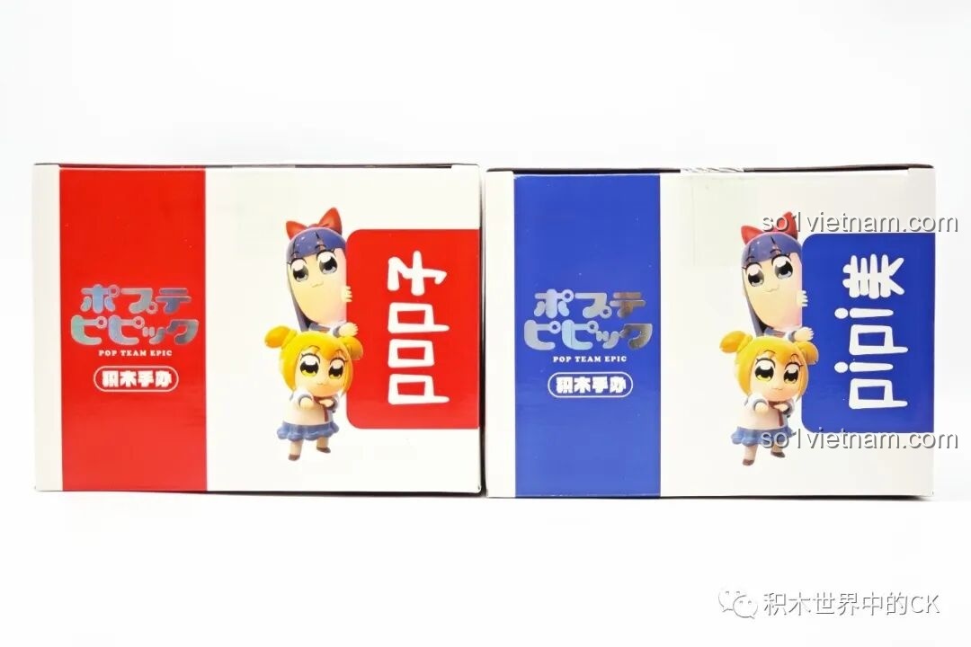 Mặt sau hộp bộ lắp ráp PIPI美 của FUNIFY