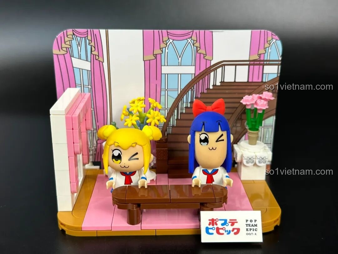 Các bộ lắp ráp Pop Team Epic khác nhau